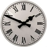 Dewsbury Outdoor Clock Service white dial