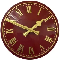 Dewsbury Outdoor Clock Service red dial